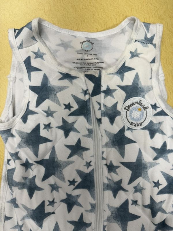 Dreamland Baby Weighted Sleep Sack - 6mo (Stars)