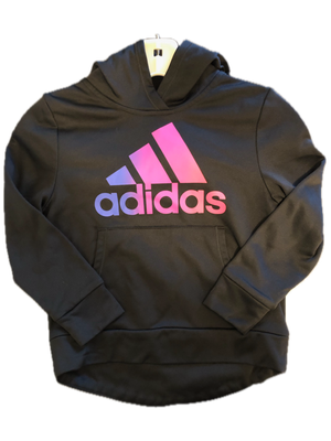 Adidas Black with Rainbow Logo