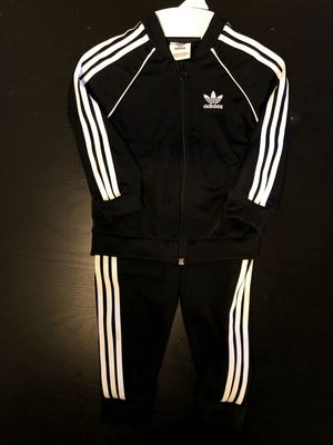 Adidas Black &amp; White Tracksuit