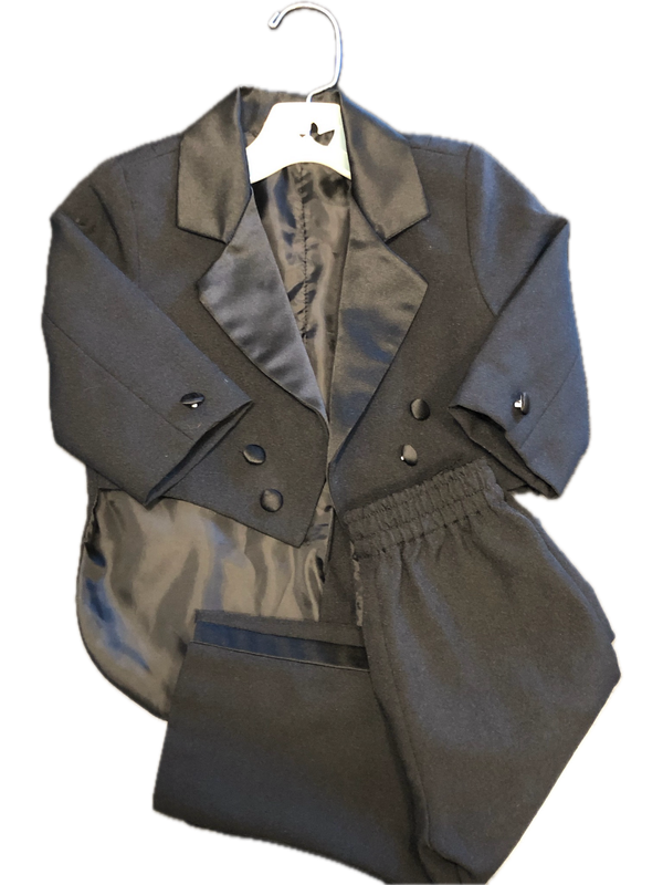 Boy&#39;s Black Dress Suit