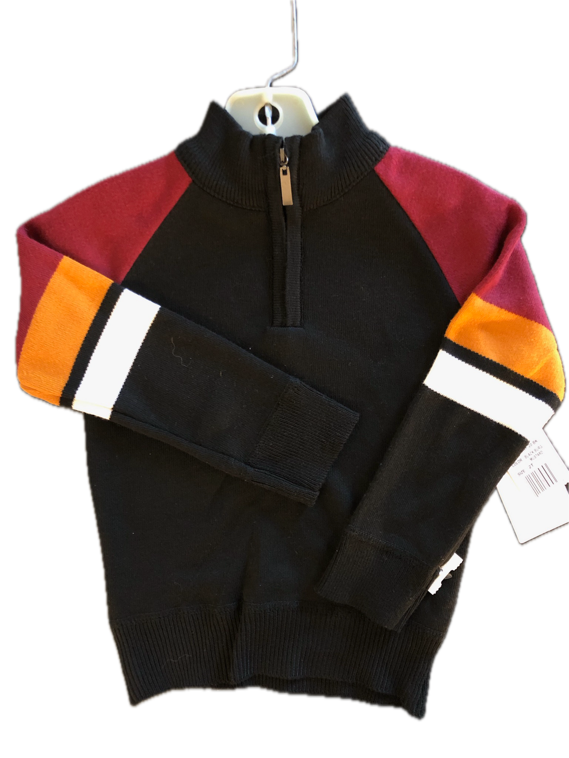 Faze 1 Red, Orange, and White  Striped Shirt