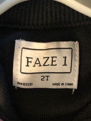 Faze 1 Red, Orange, and White  Striped Shirt