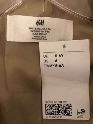 H&amp;M Jacket Tan (Missing Belt)