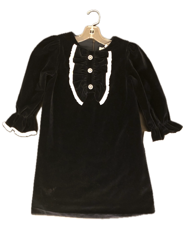 (New!) Patachou Girls Dress Navy