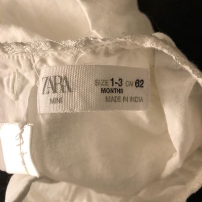 Zara Mini Shirt White