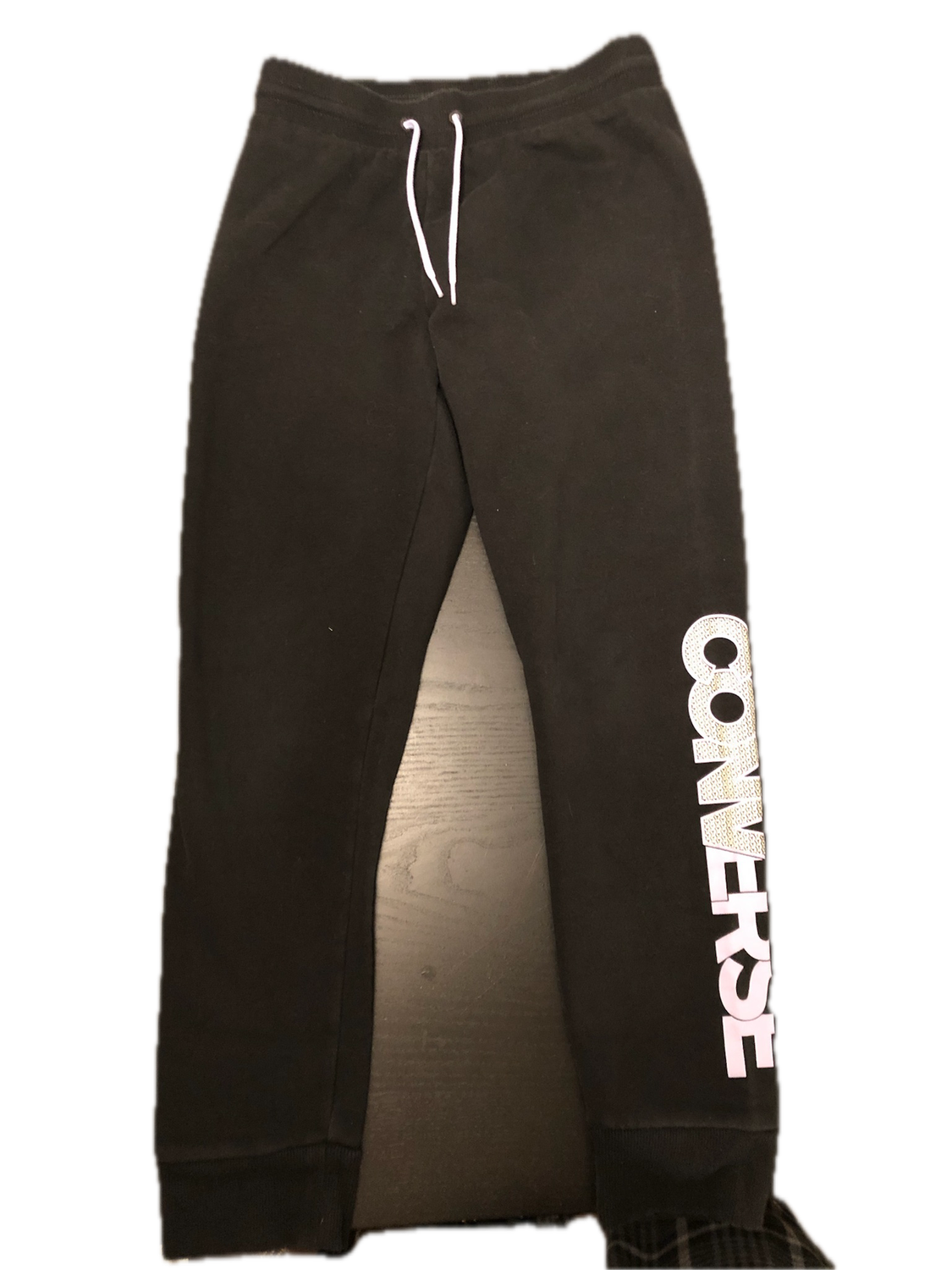 Converse Black Sweats