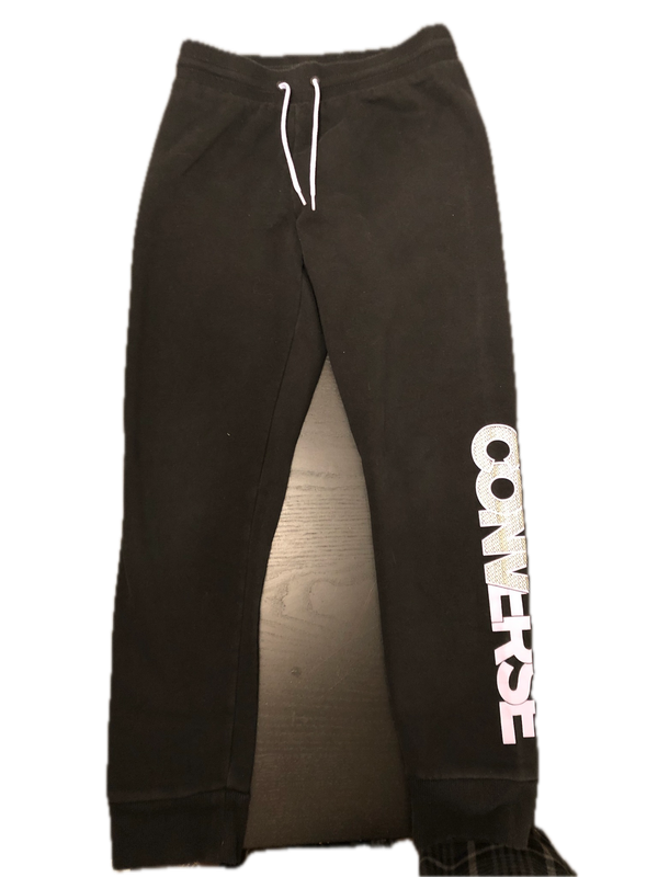 Converse Black Sweats