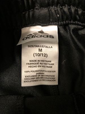 Adidas Sweats Black/White Stripes