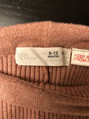 Zara Baby Leggings Pink