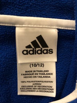 Adidas Jacket Blue/White Stripes
