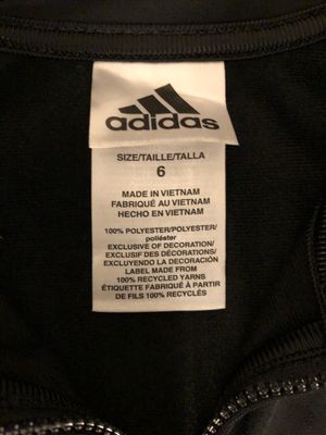 (New!) Adidas Two Piece TrackSuit Black/Red Stripes