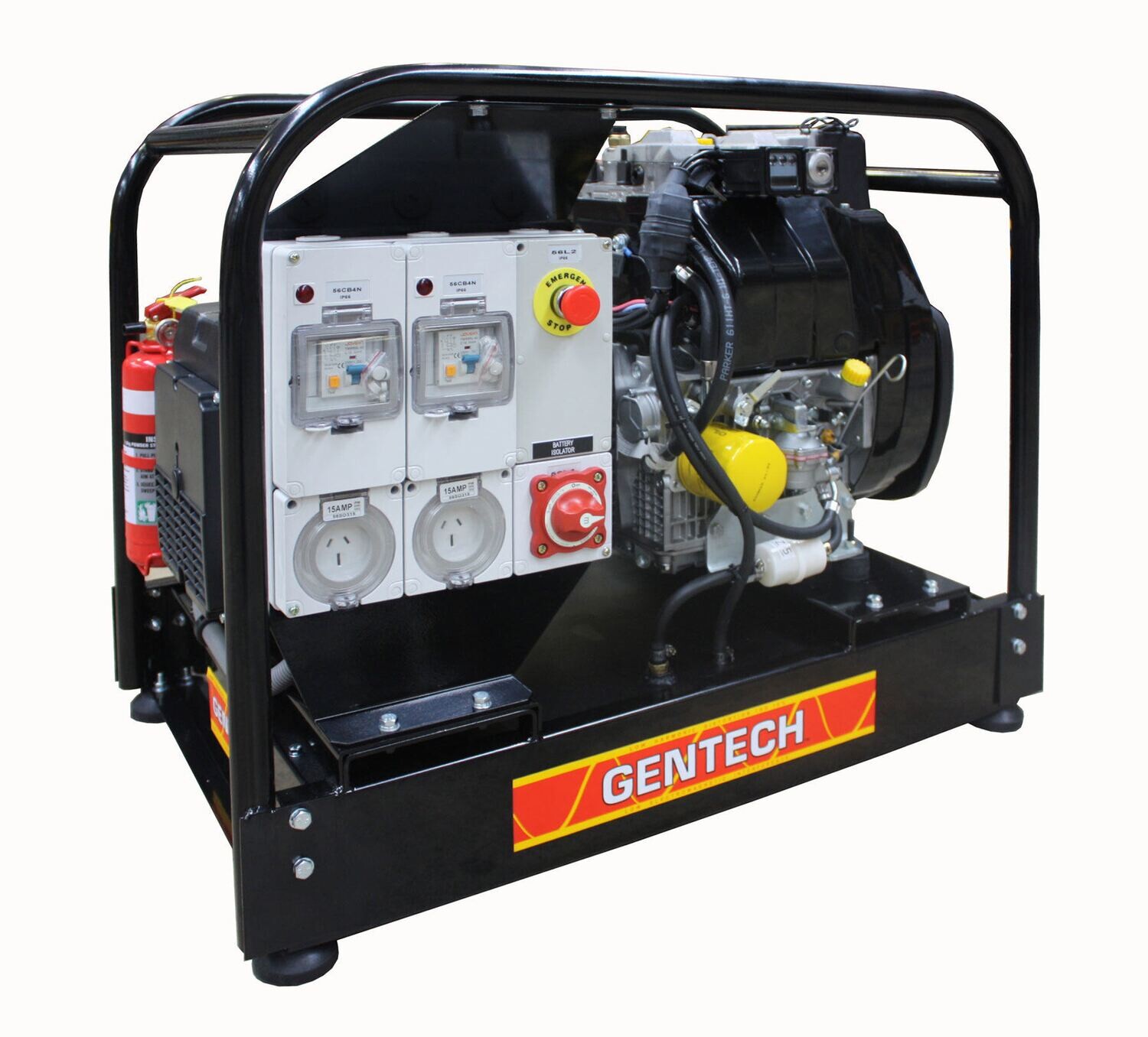 Gentech 6.8 kVA Yanmar Powered Mine Spec Generator