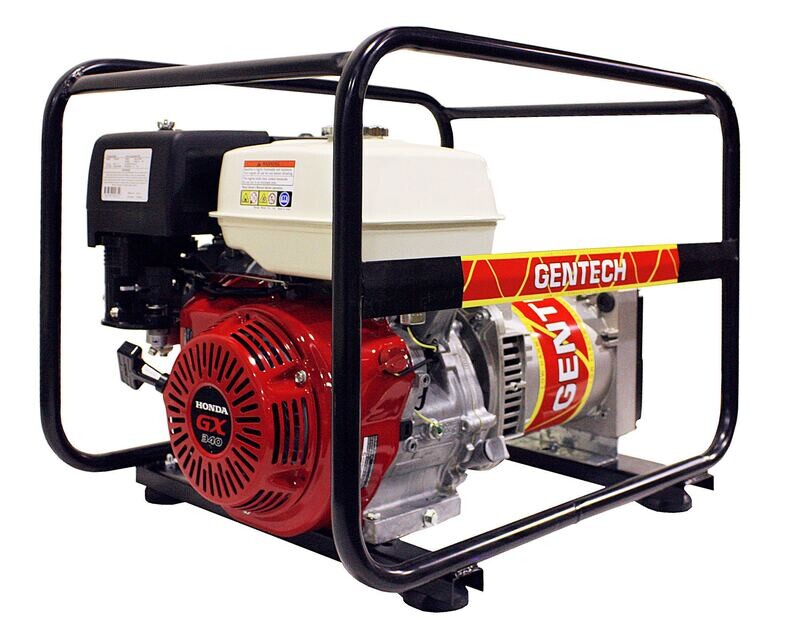 Gentech 5.9 kVA Honda Powered Generator Gentech 5.9 kVA Honda Powered Generator