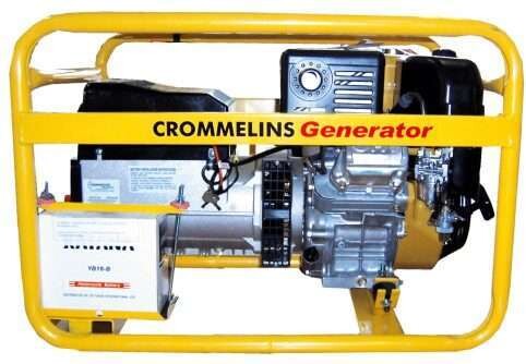 Crommelins 5.6 kVA Robin Powered Welder Generator