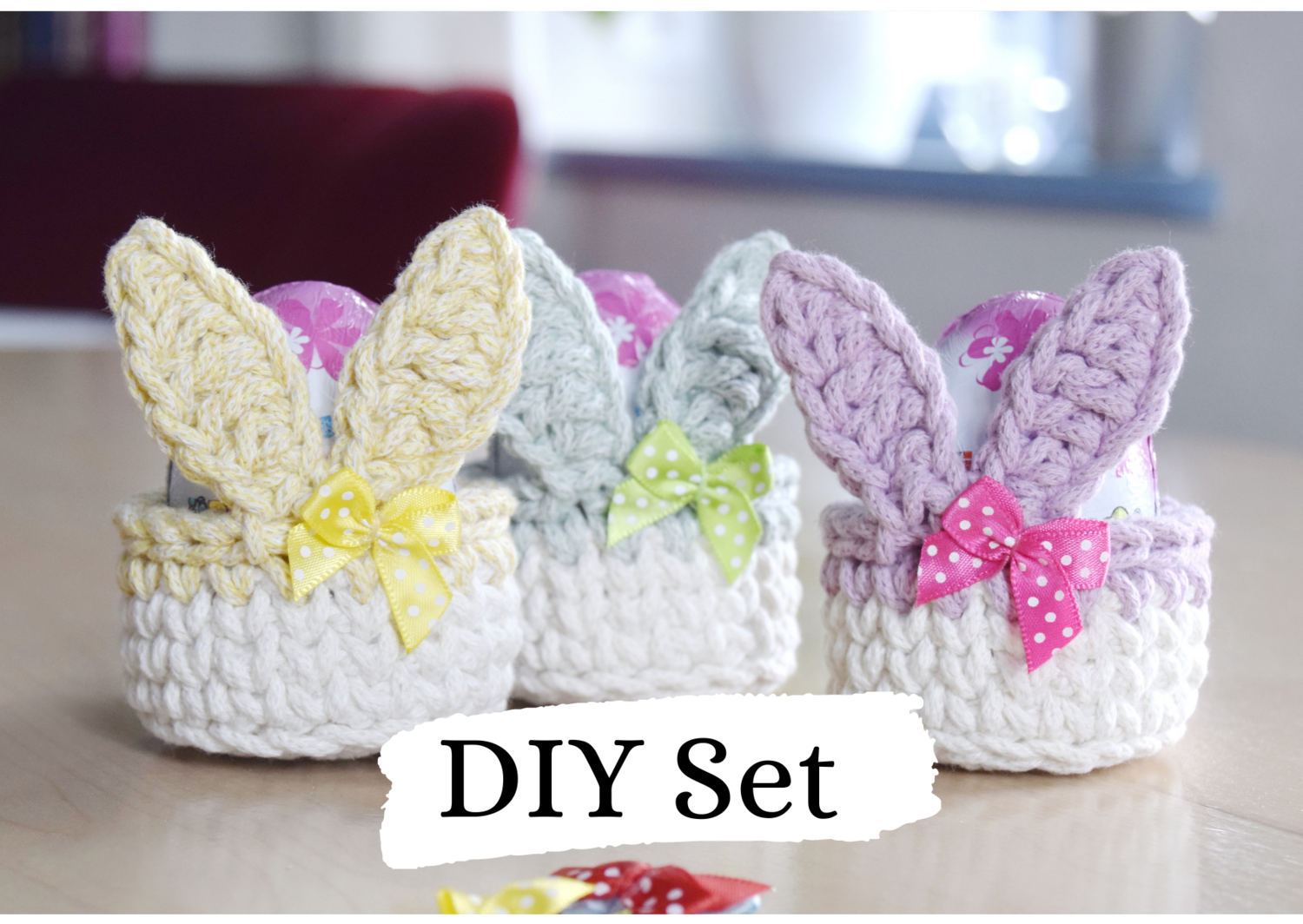 DIY-Set für die Hasenkörbchen STUPSI