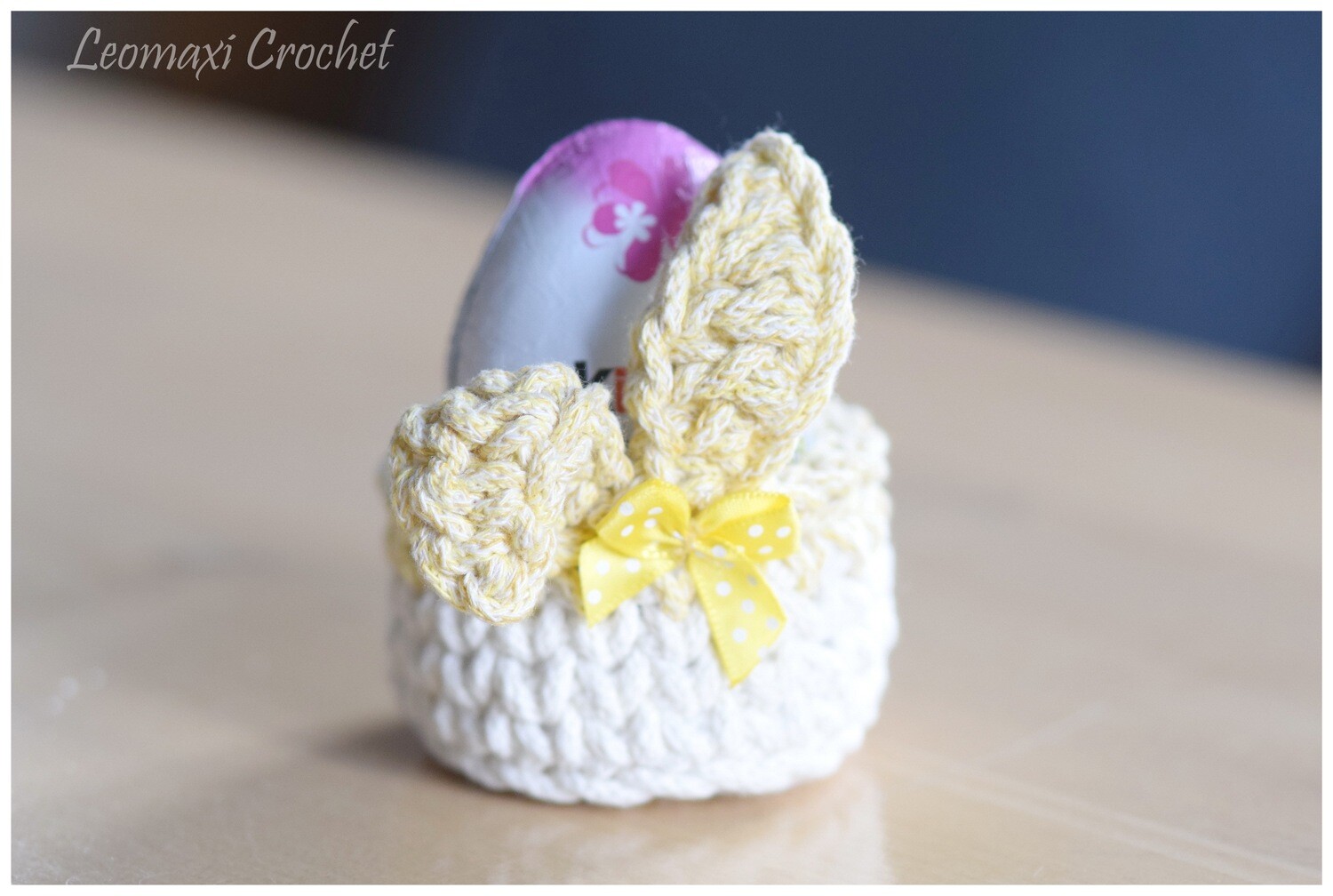 Häkelanleitung für die Mini-Hasen-Körbchen STUPSI