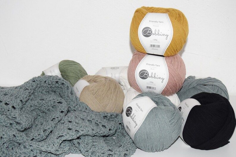 Bobbiny friendly yarn,  perfekt für Bekleidung und Taschen