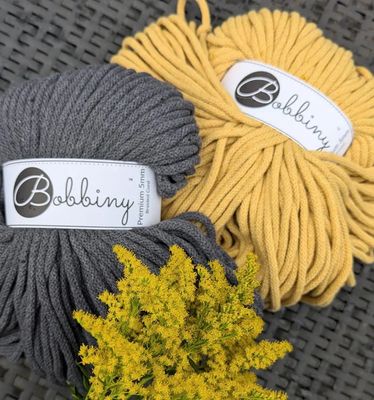 Bobbiny Premium 5mm, perfekt zum Häkeln für stabile Körbchen