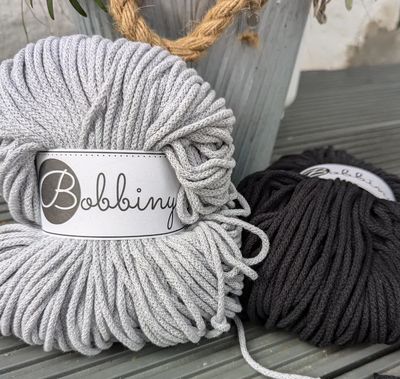 Bobbiny Junior 3mm,  perfekt zum Häkeln für stabile Körbchen
