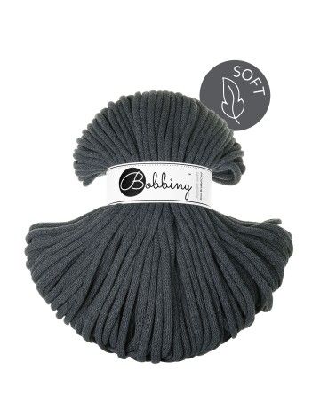 Jumbo soft 8mm charcoal