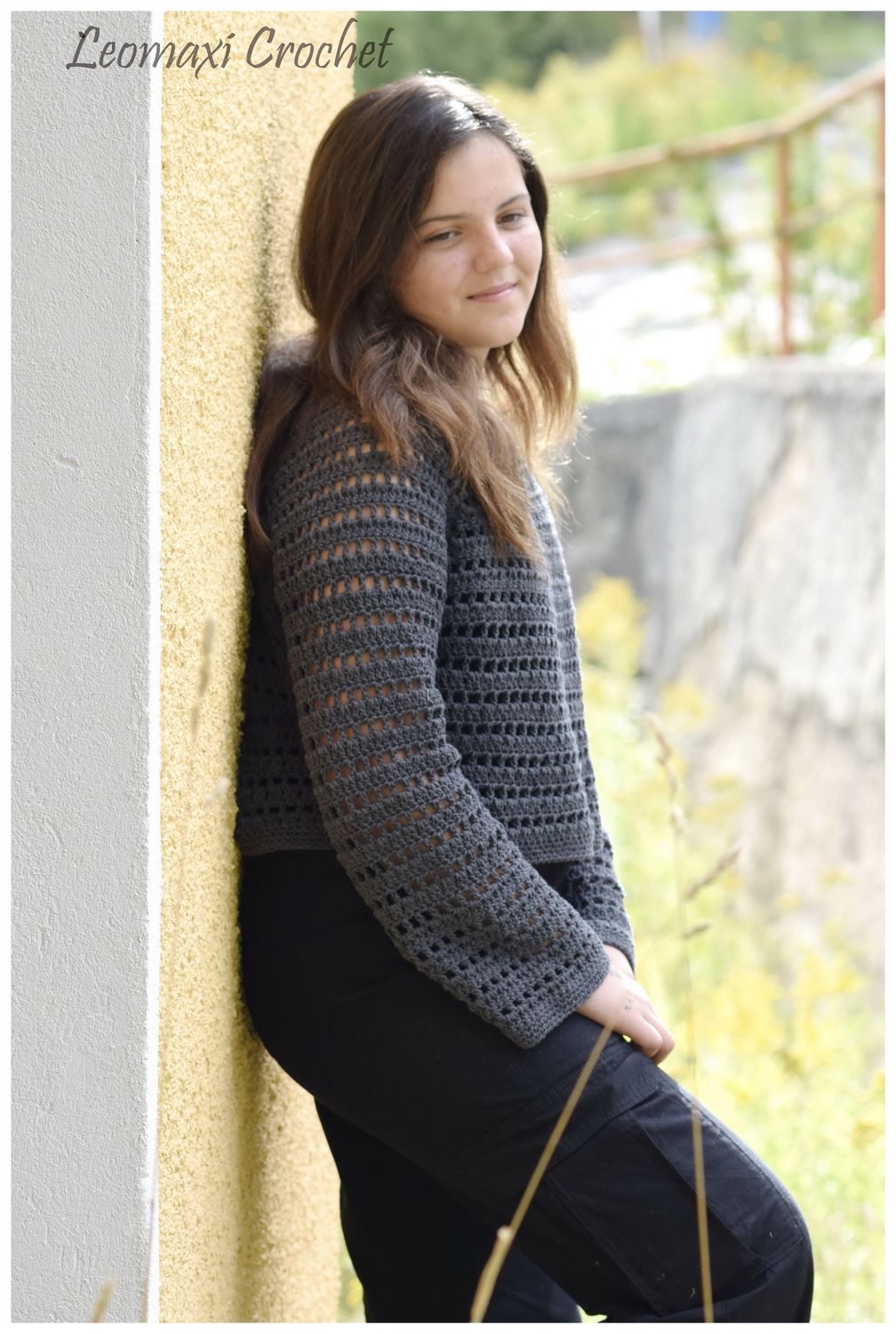 + SADIE + Crop Pullover häkeln, Häkelpulli, Crop Pulli