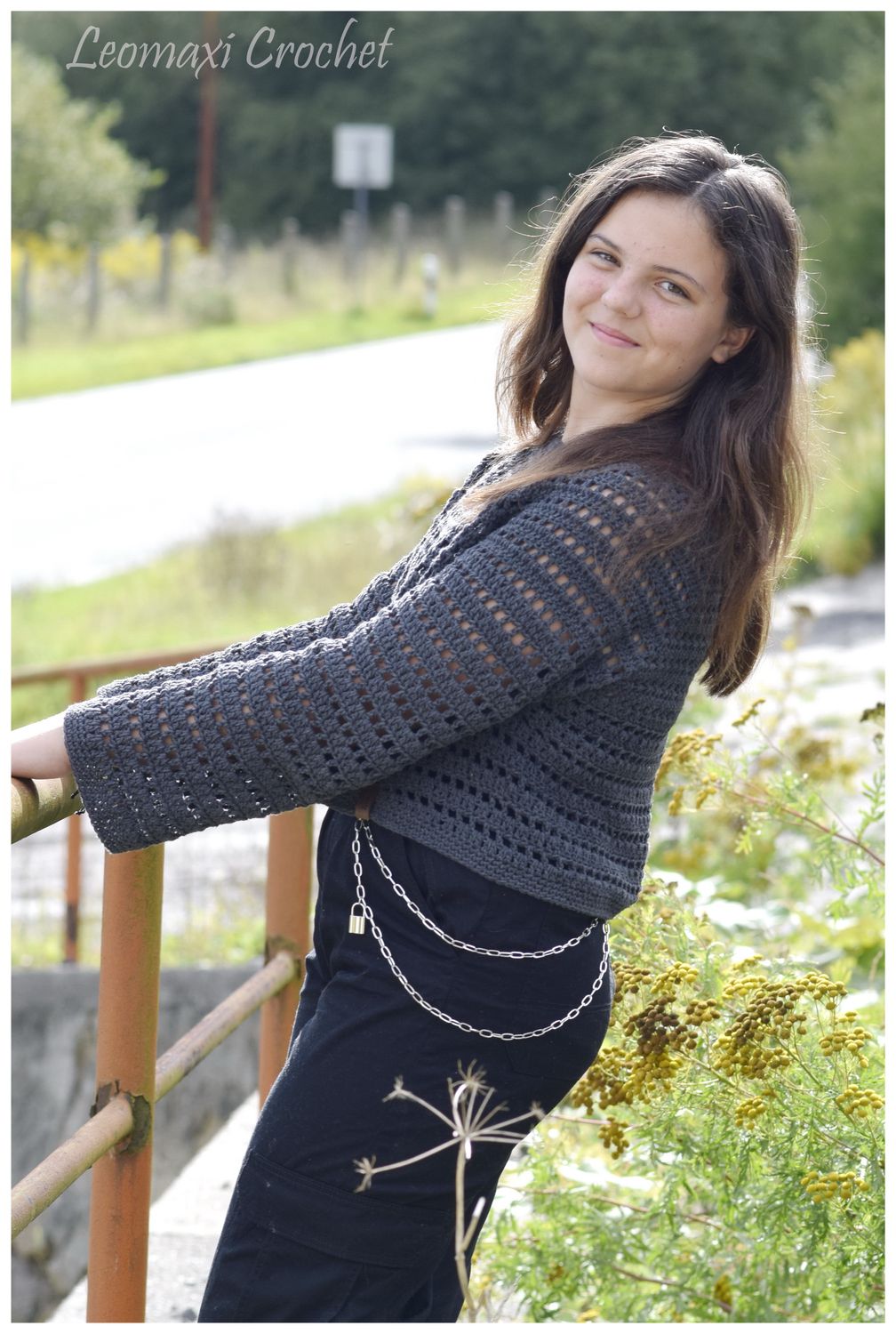 + SADIE + Crop Pullover häkeln, Häkelpulli, Crop Pulli