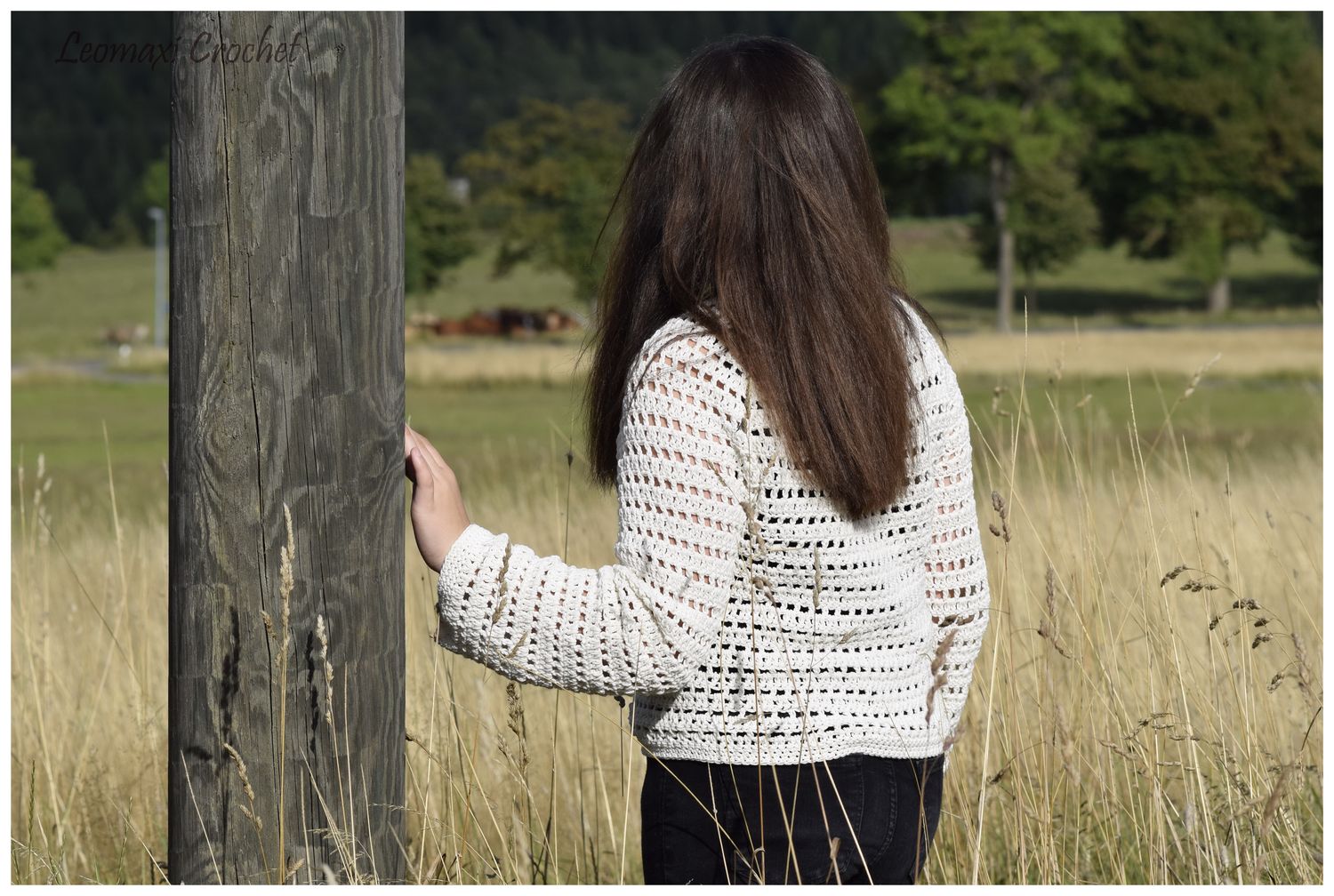 + SADIE + Crop Pullover häkeln, Häkelpulli, Crop Pulli