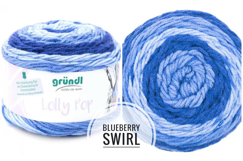 Lolly Pop von Gründl, 150g Knäuel mit tollem Farbverlauf