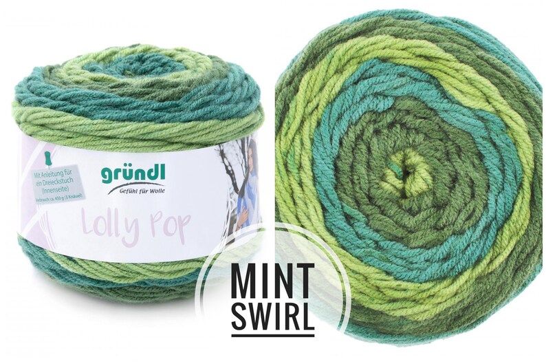 Lolly Pop von Gründl, 150g Knäuel mit tollem Farbverlauf