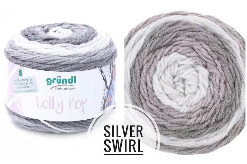Lolly Pop von Gründl, 150g Knäuel mit tollem Farbverlauf