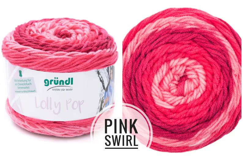 Lolly Pop von Gründl, 150g Knäuel mit tollem Farbverlauf