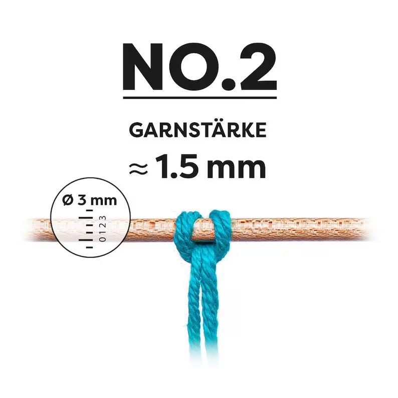 NO.2 myboshi in 30 Farben, 50g = 100m vegan aus Baumwolle und Kapok