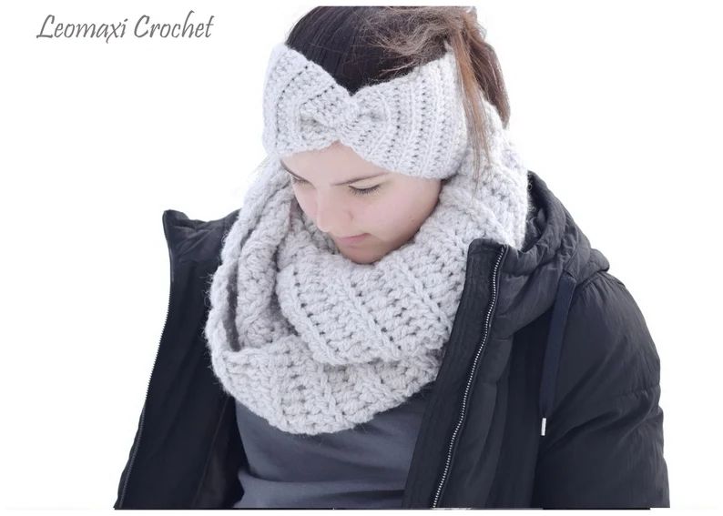 DIY-Set + KENNA + Loop und Stirnband häkeln