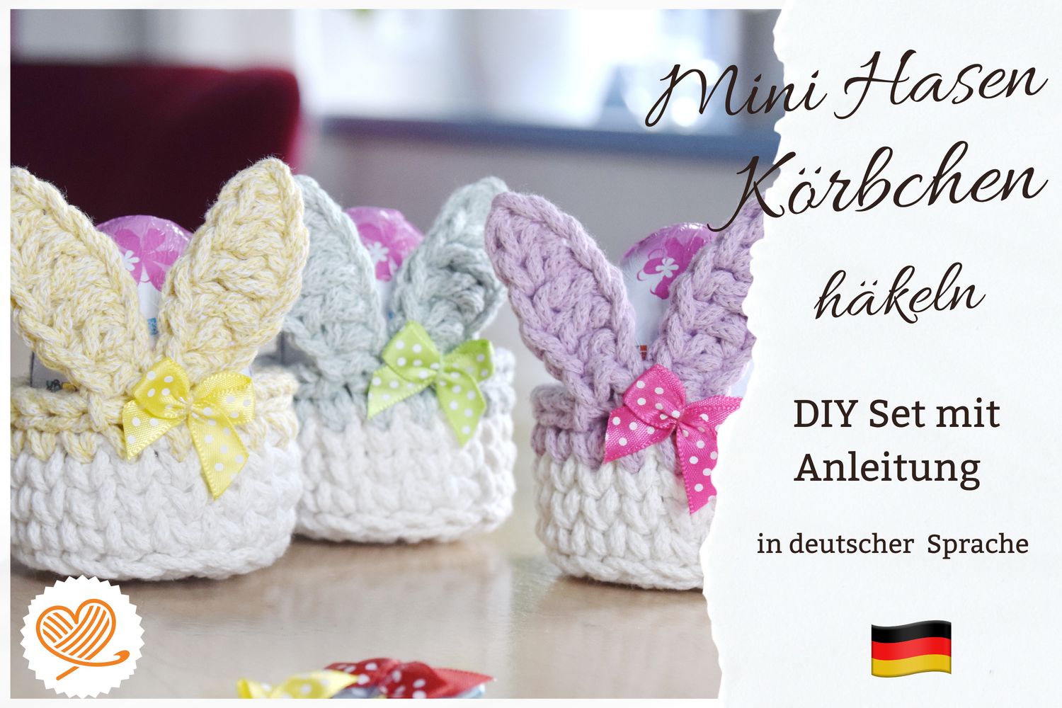 DIY-Set für die Hasenkörbchen STUPSI