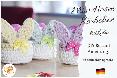 DIY-Set für die Hasenkörbchen STUPSI