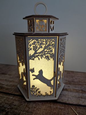 Nachtlicht/ Laterne Katze Geschenk für Katzenfreunde