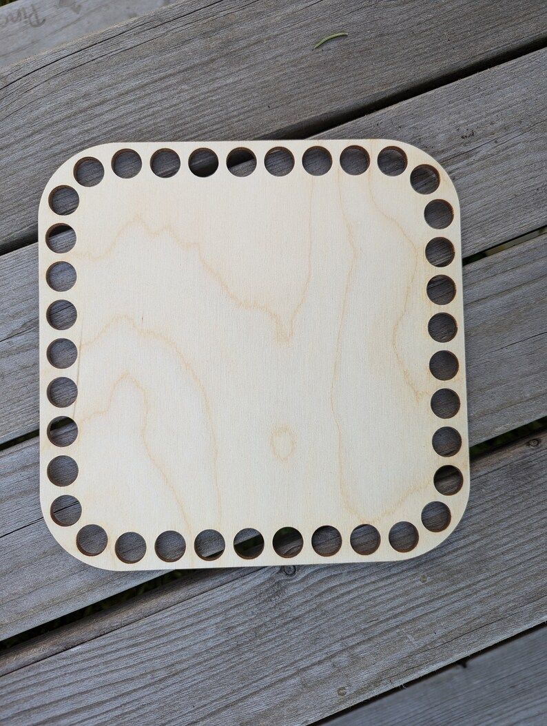 Holzböden, Quadratisch mit runde Ecken in allen Größen
