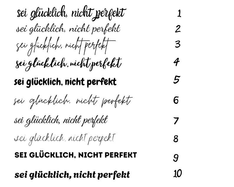 sei glücklich, nicht perfekt,  Holzböden mit Motiv, Rund in allen Größen
