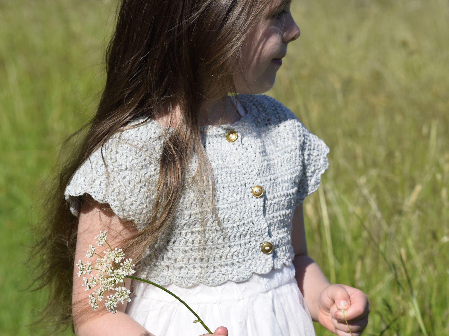 DIY SET FRENNY Bolero selberhäkeln