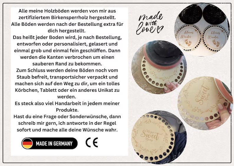Holzboden &quot;Für mich darf es gern ein bisschen Meer geben&quot;