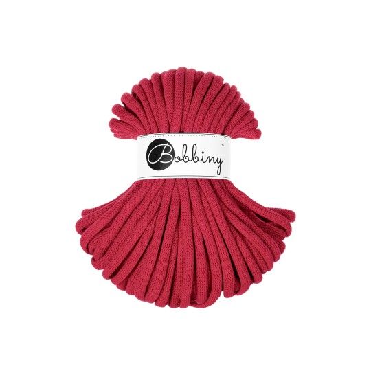 Bobbiny Jumbo 9mm, in 30 und 100m classic red