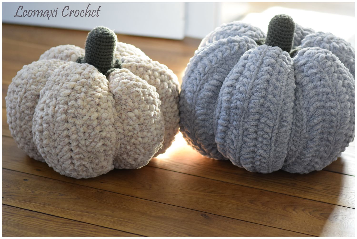 DIY Set Kürbiskissen CUDDLY zum selberhäkeln