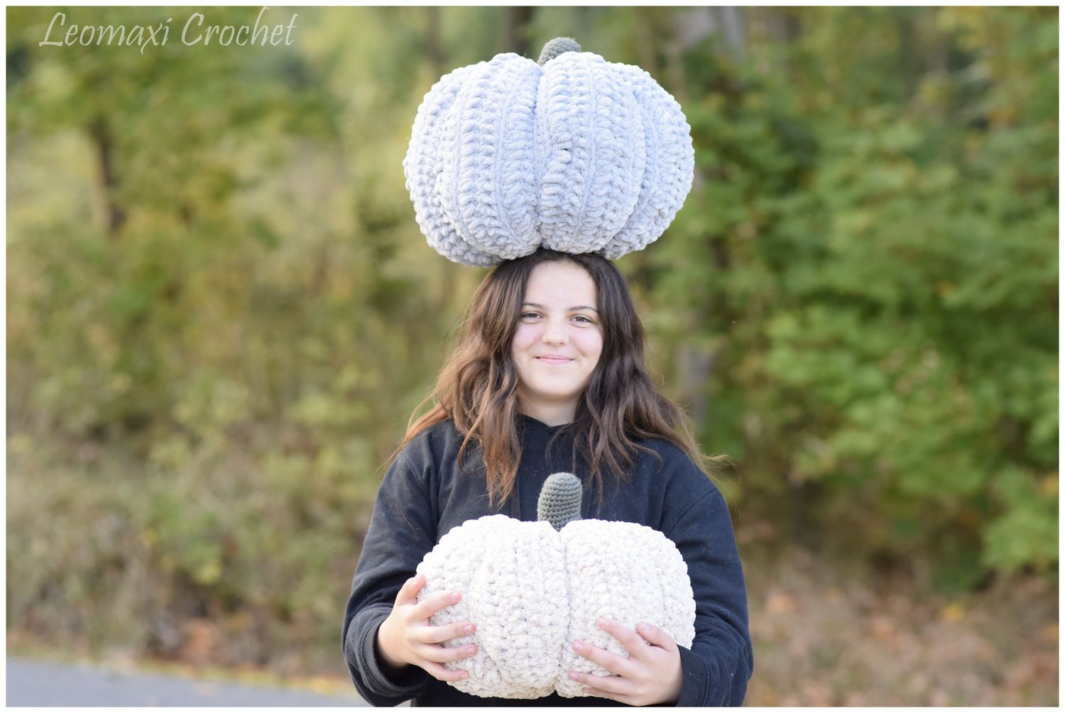 DIY Set Kürbiskissen CUDDLY zum selberhäkeln