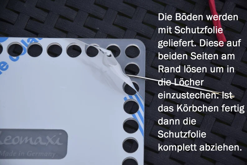 Kunststoffboden Rund und Quadratisch in allen Größen