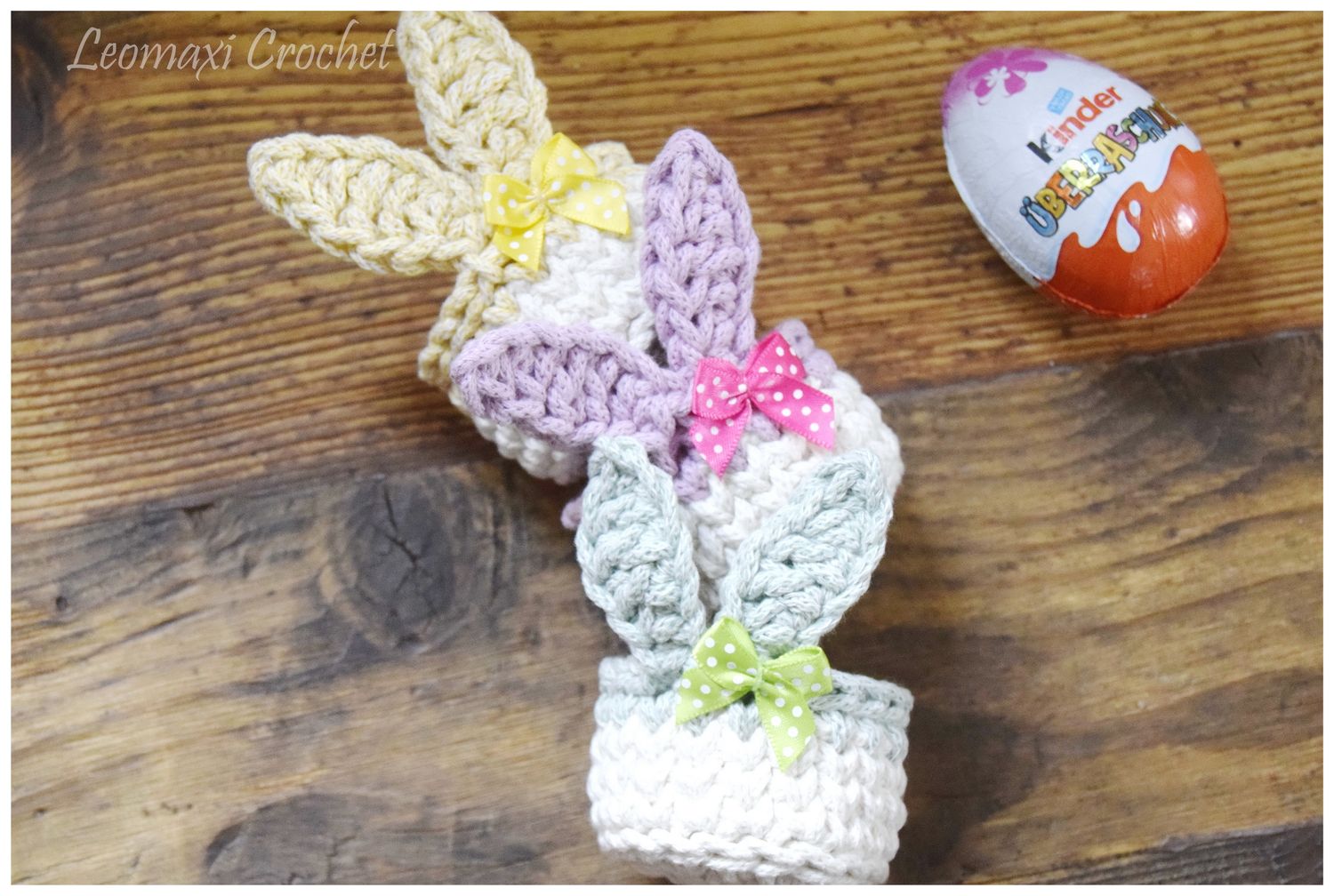 DIY-Set  STUPSI für die Hasenkörbchen