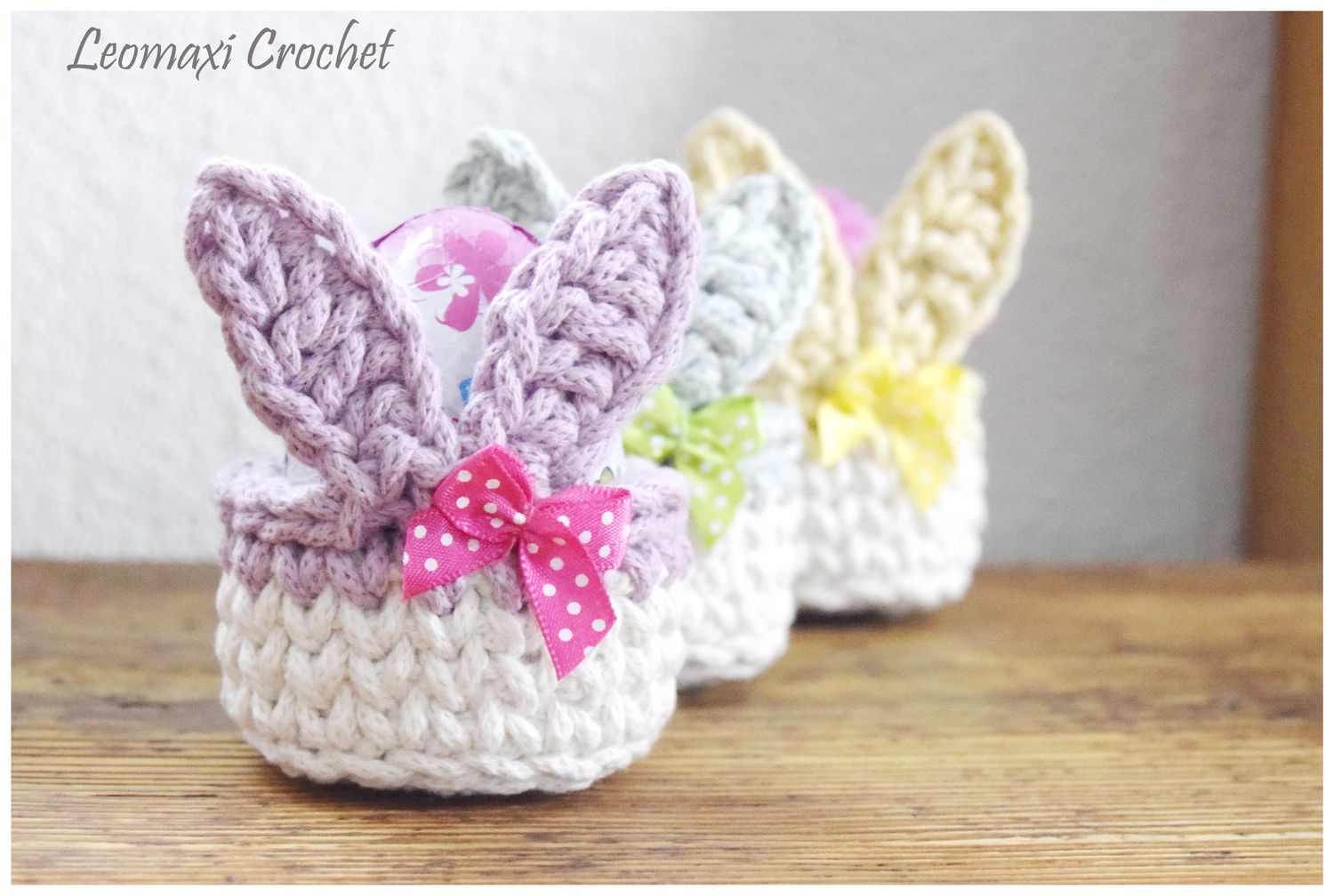 DIY-Set  STUPSI für die Hasenkörbchen