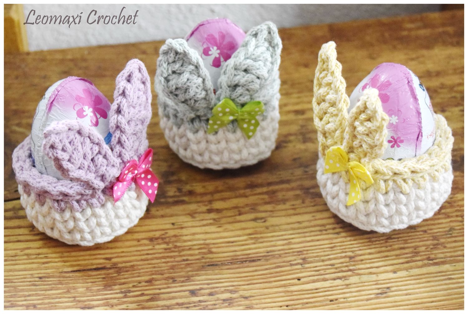 DIY-Set  STUPSI für die Hasenkörbchen