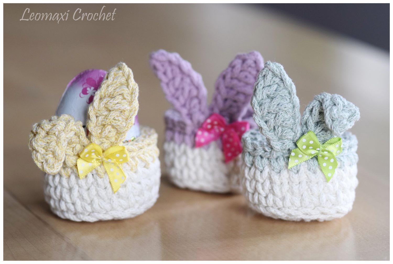 DIY-Set  STUPSI für die Hasenkörbchen