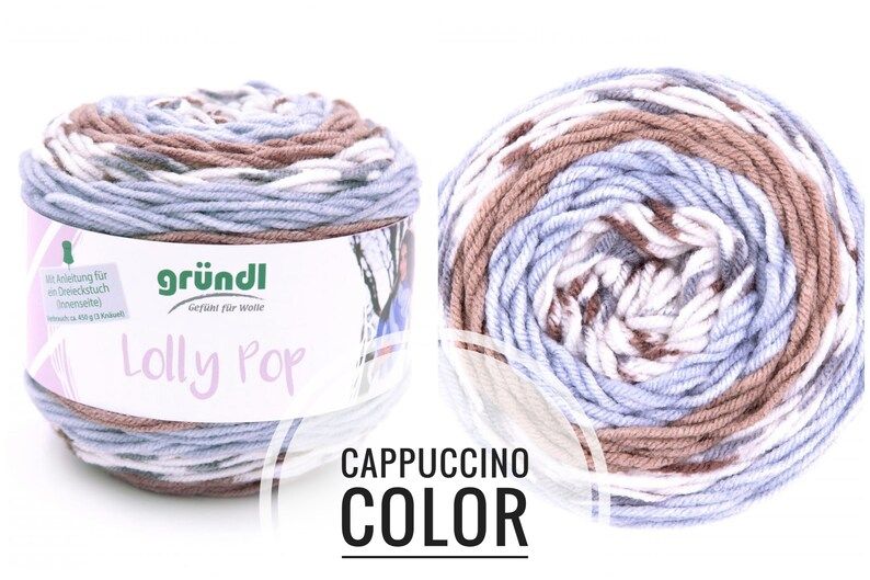 Lolly Pop von Gründl, 150g Knäuel mit tollem Farbverlauf