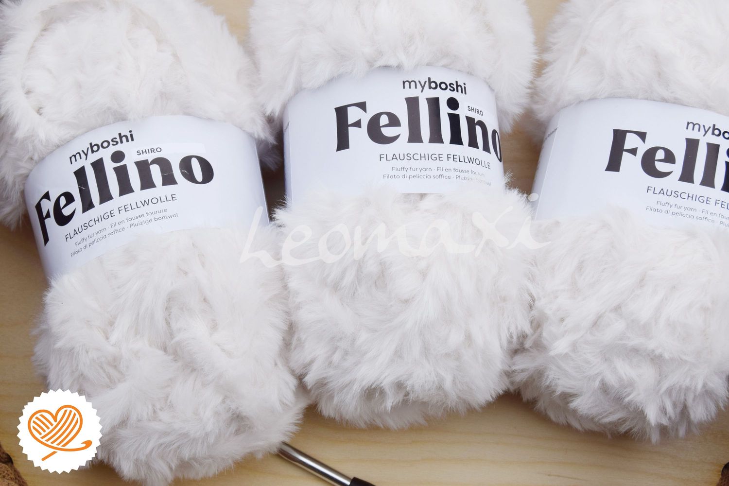 DIY-Set + LEO + Katzenkorb oder Hundekorb selberhäkeln mit Holzboden